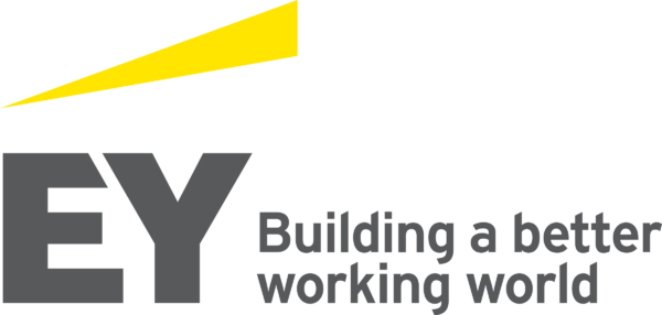 EY logo with tagline